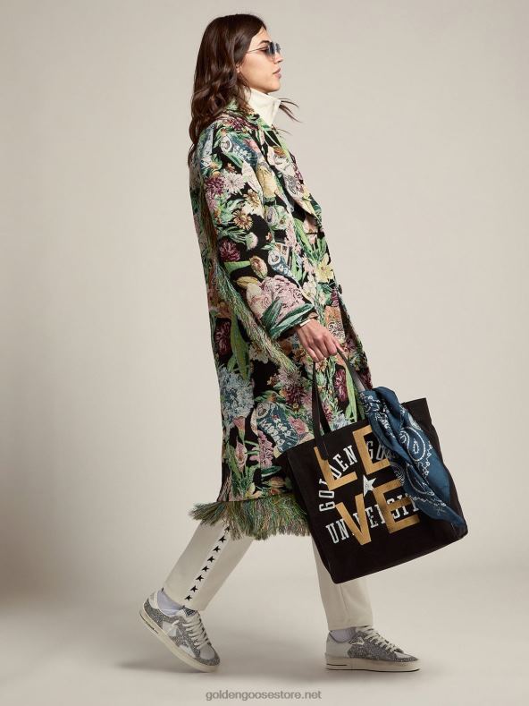 naised stardani hõbedase säraga tossudGolden Goose B6B0T105