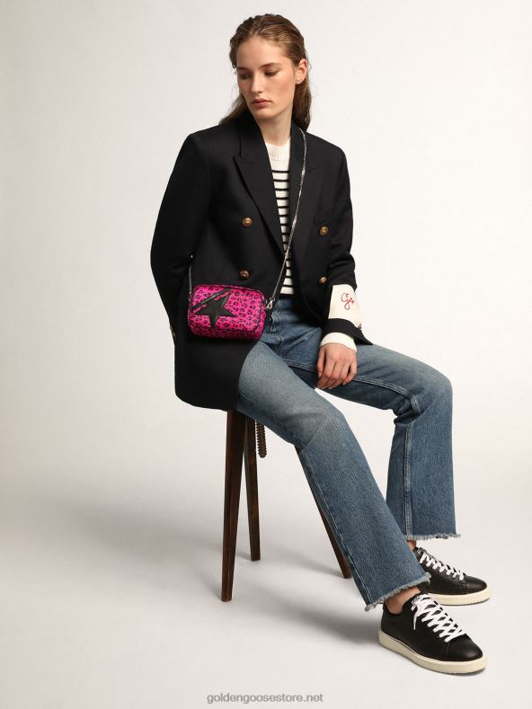 naised Täiesti mustast nahast starditossudGolden Goose B6B0T271