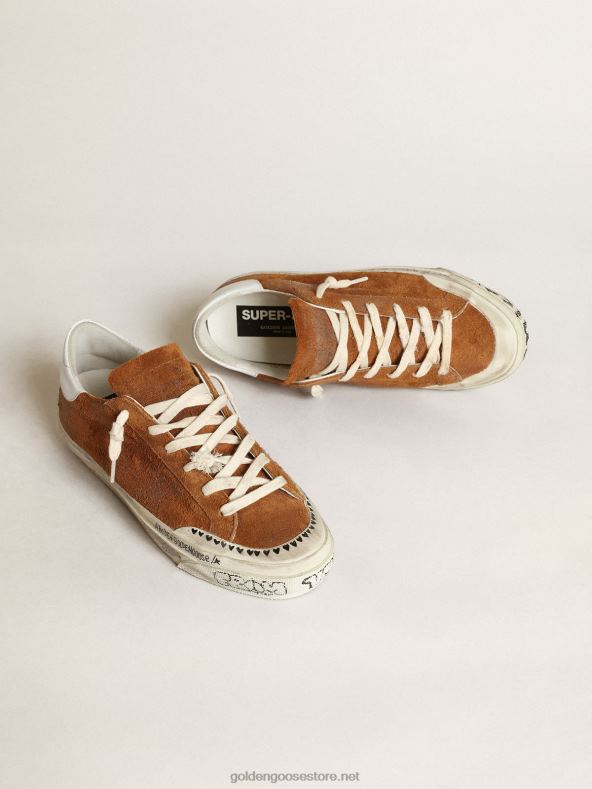 naised Super-star ltd pruunikas seemisnahast perforeeritud tähegaGolden Goose B6B0T147