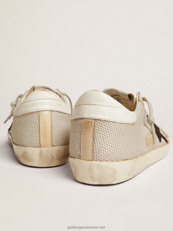 naised Super-star tossud nahast võrksisugaGolden Goose B6B0T70