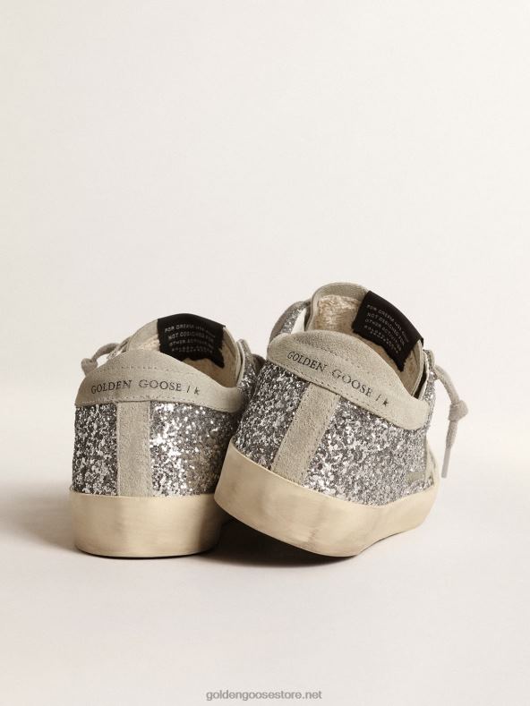 naised hõbedase sädelusega supertäht jäähalli seemisnahast tähegaGolden Goose B6B0T217