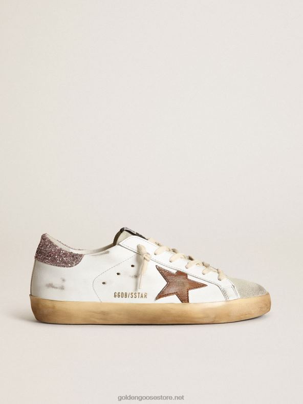naised super-staar pruunika tähe ja roosa sädeleva kontsagaGolden Goose B6B0T201