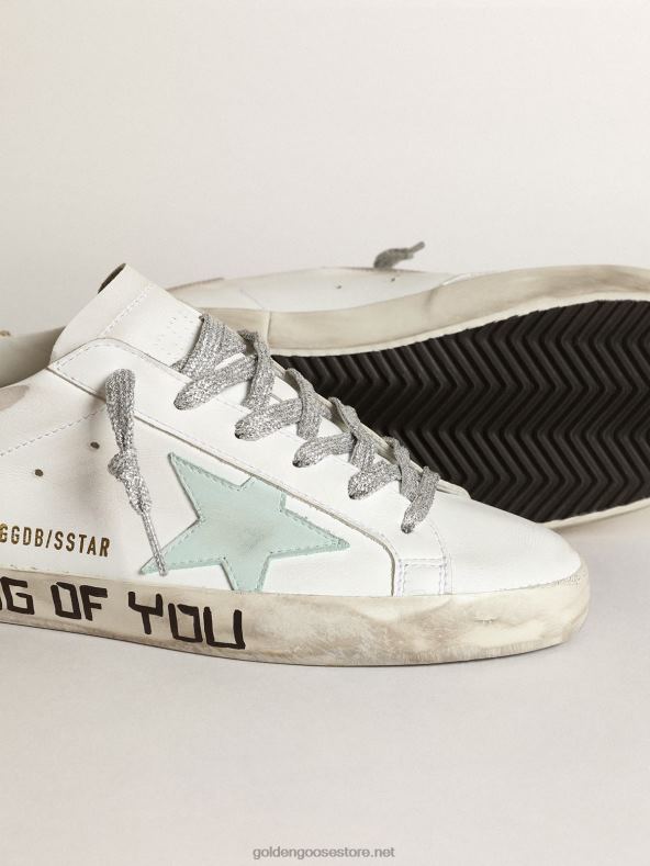naised super-star ltd akvamariinitähe ja plaatina kontsagaGolden Goose B6B0T263