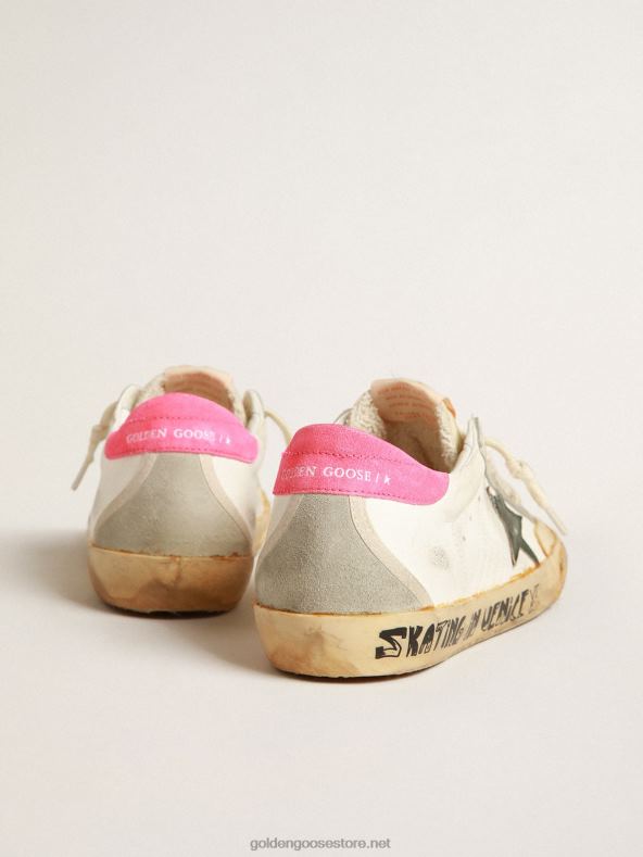 naised super-star penstar rohelise tähe ja fluorestseeruva homaari kontsagaGolden Goose B6B0T188