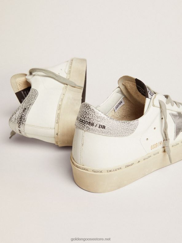 naised hi star tossud hõbedase kontsagaGolden Goose B6B0T93