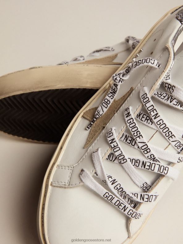 naised hi star tossud tuvihalli seemisnahast tähe ja swarovski mikrokristallidest kontsagaGolden Goose B6B0T251